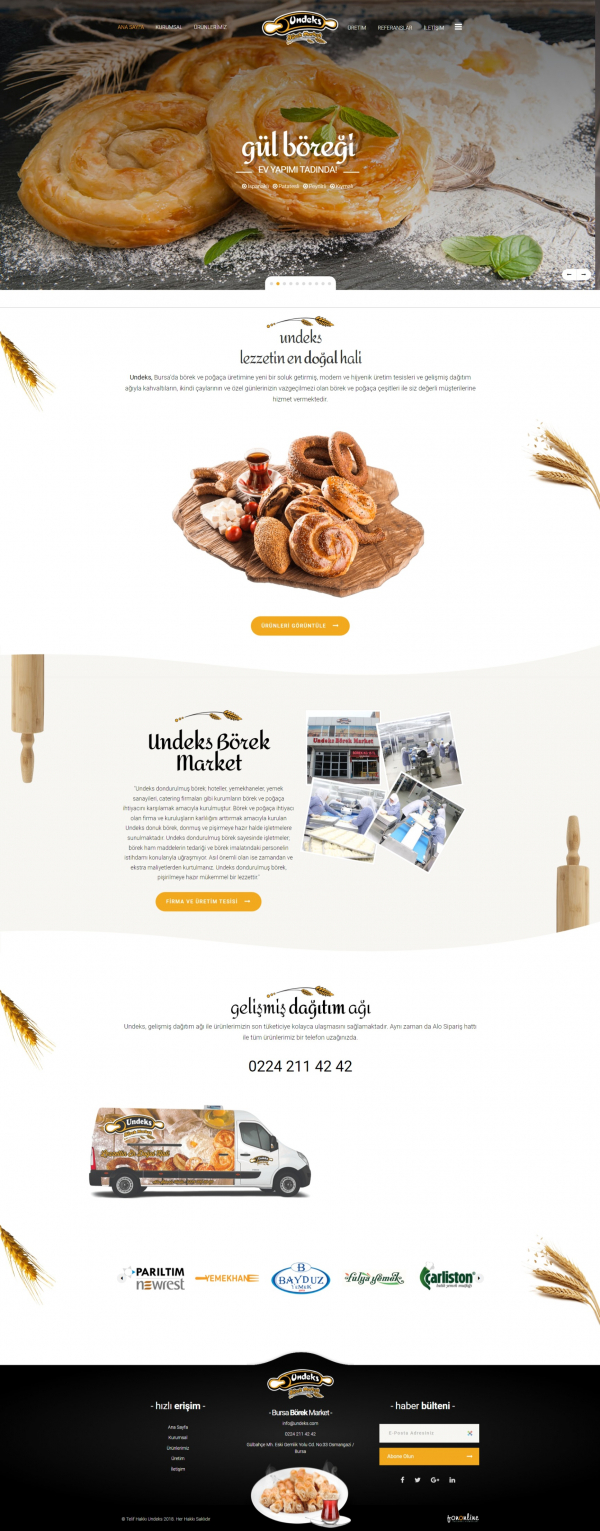 Kurumsal Site undeks.com Web Site Tasarımı & Yazılımı