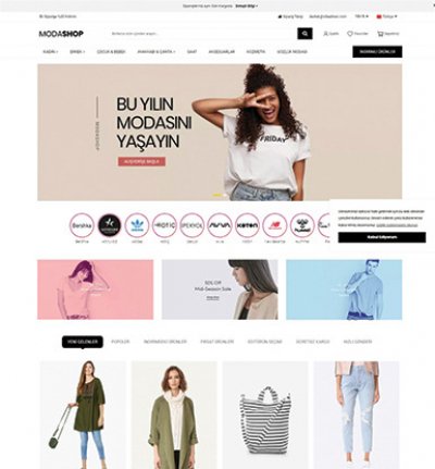 Giyim & Moda E-Ticaret Konsepti #1 Giyim & Moda E-Ticaret Konsepti #1